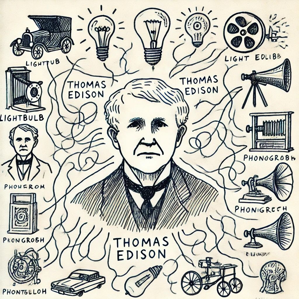 Thomas Alva Edison: The Man Who Lit Up the World